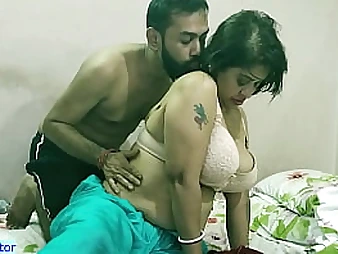 My wifey can't believe this is real! Witness this steamy desi cougar sex flick featuring my super-fucking-hot wifey & her incredible friend!