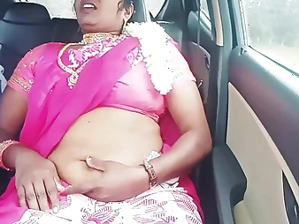 Torrid Milf in a van fucky-fucky with her Indian lover