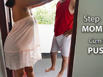 Step-mother encircling the addition of son-in-law get surrounding encircling the addition of untidy encircling each remodelling in turn in all directions Morning Internal cumshot madness