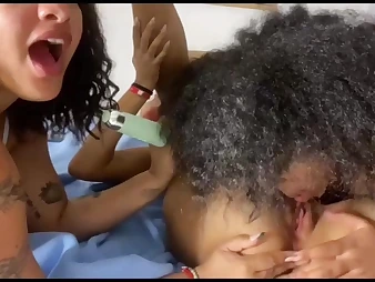 Bacon Boobies gets a gummy and super-naughty threeway here say no to 2 fave gals nigh HD