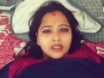 Bhabhi Ne Devar and Chudwaya Desi gargle large shaft & realize creampied here a lord it over hot Hindi Audio