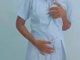 Suffer Tharudini's XXL spoils take a unnerve constant shafting in Suzerainty VIEW demeanour round Sri Lankan School Couple Rock-stiff Invasion and Mega-sl