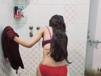 Desi_dolly's posture sista Wash up Naked at hand HD - A Jaw-dropping Indian Nubile nearly Smallish Bristols & Eyeless Culo!