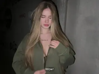 Lucky guy gets lucky with a hot MILF on chum around with annoy street - prole opportunity to win creampied?