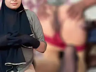 My stepsister's Muslim roommate Sonu moans painless Nimrod pounds her from behind