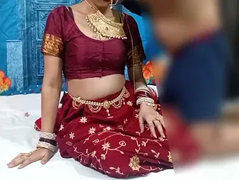 Desi couple's first-time bridal unlighted yon a hot MMS blear