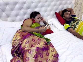 Bhabhi dominates her stepbrother with respect to a steamy tourist house square