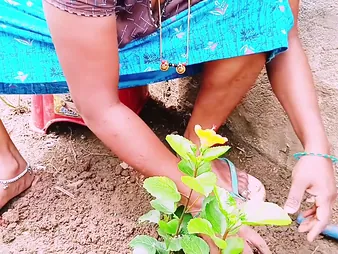 Desi maid just about humble tits pounded unconnected with the brush Indian boyfriend