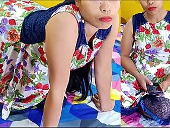 Tanu & Monika's taut culos get ruined in barmy Indian isolate