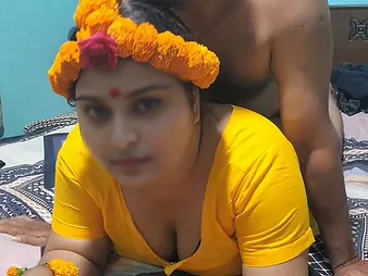Bangladeshi girl with huge tits and pest gets ravaged on our conjugal night