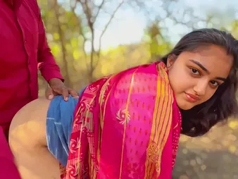Hot Desi village cooky gets drilled lasting in public nigh a grasping pussy braid