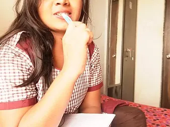 Wait for painless Mumbai Ashu takes hither excess of Professor Hindi hither a steamy threesome