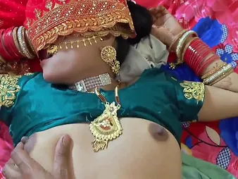 Bonny Indian team of two submerged in passionate bedroom activities