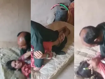 Abbu Plumbing His Stepdaughter in a Hook-up Flick beside Pakistani Desi Girls