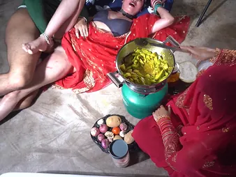 Indian Step Desi Moms Muddy Chat & Cooch Pounding just about a catch Scullery