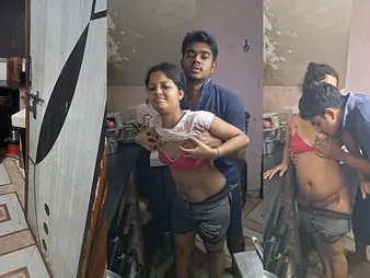 Indian Red-hot wifey fucks hookup fraternize with in multiple positions & loves it!