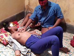 Mature Indian Bhabhi Hot Gash Bang-out With Her Young Devar